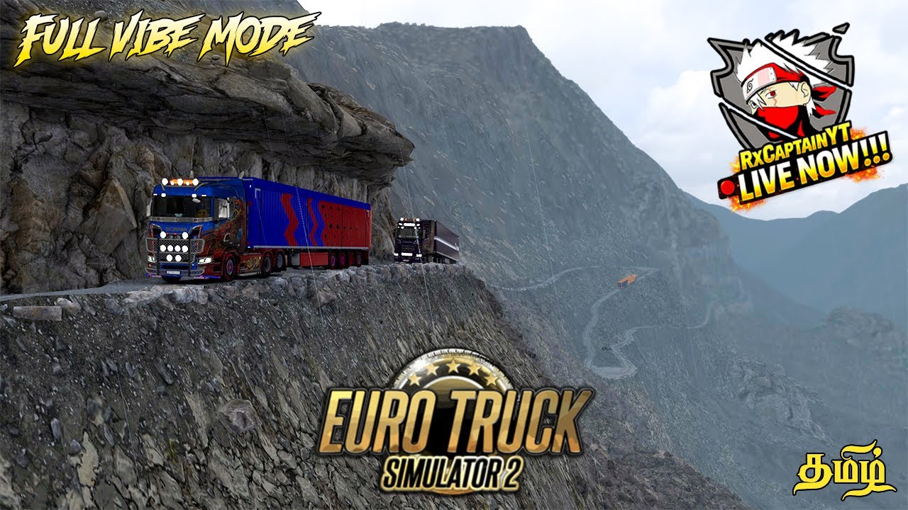 🔴ETS2 Live Tamil | Epi - 4 | REACHED PAKISTAN | NEW MAP DESERT | DAY-2 | #ets2 #live #gameplay