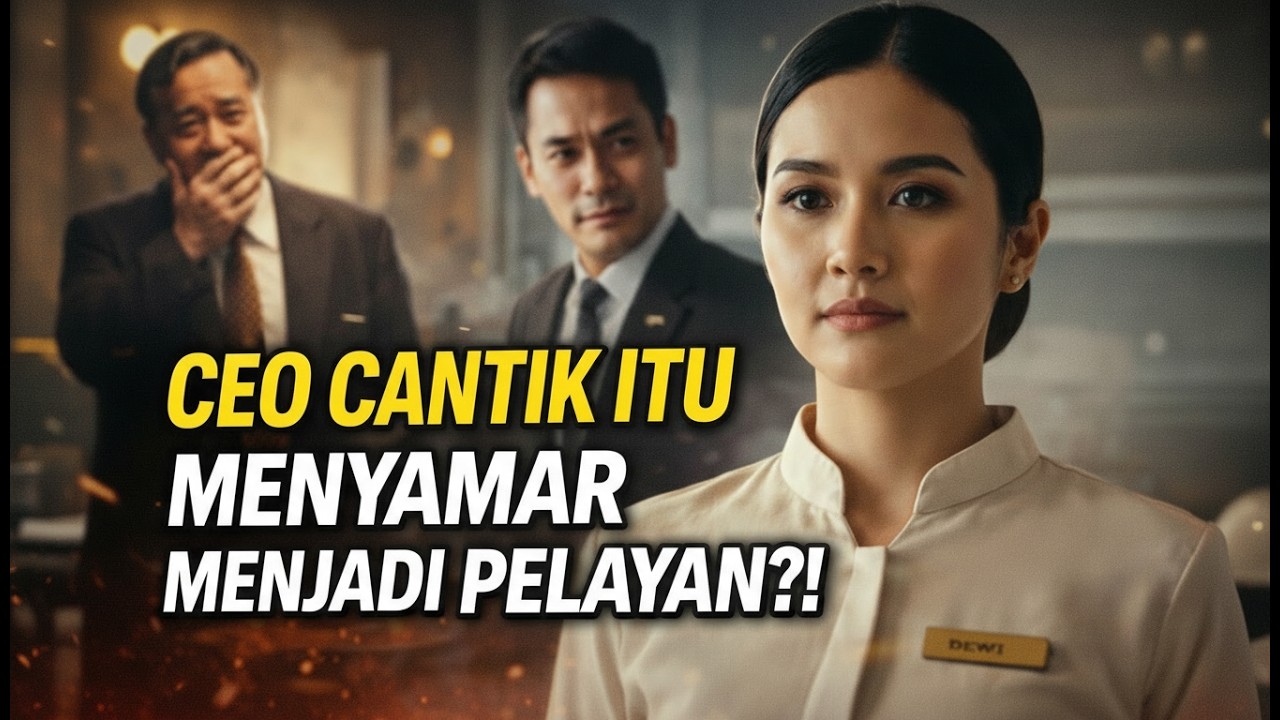 CEO cantik ini berpura pura jadi pelayan , DIHINA dan DIREMEHKAN! Endingnya Bikin KAGET!!