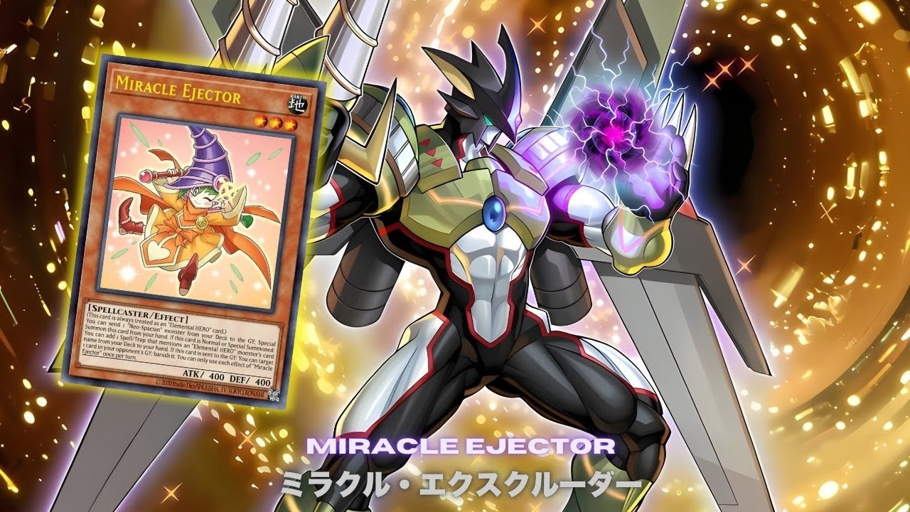 Draw 12 CARDS !! Elemental HERO Nebula Neos ft. Miracle Ejector NEW CARD - YUGIOH