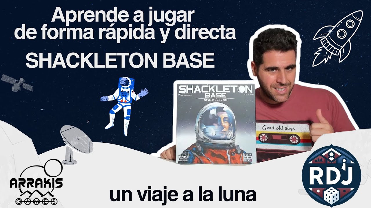 Shackleton base un viaje a la luna // Tutorial rápido para aprender a jugar