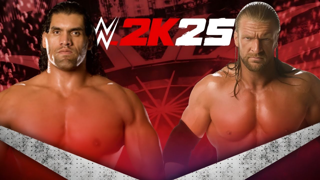 The Great Khali Vs Triple H | WWE 2K25