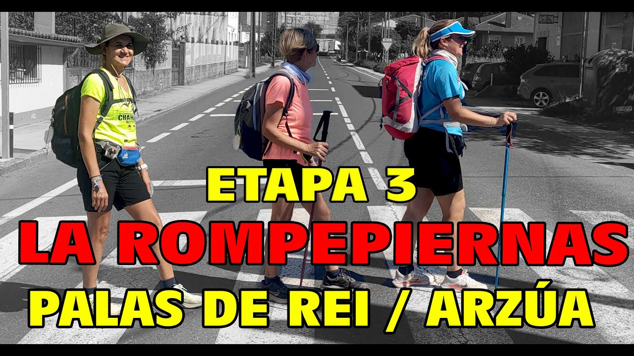 CAMINO FRANCÉS, SANTIAGO DE COMPOSTELA.  ETAPA 3 . ( PALAS DE REI, ARZÚA )