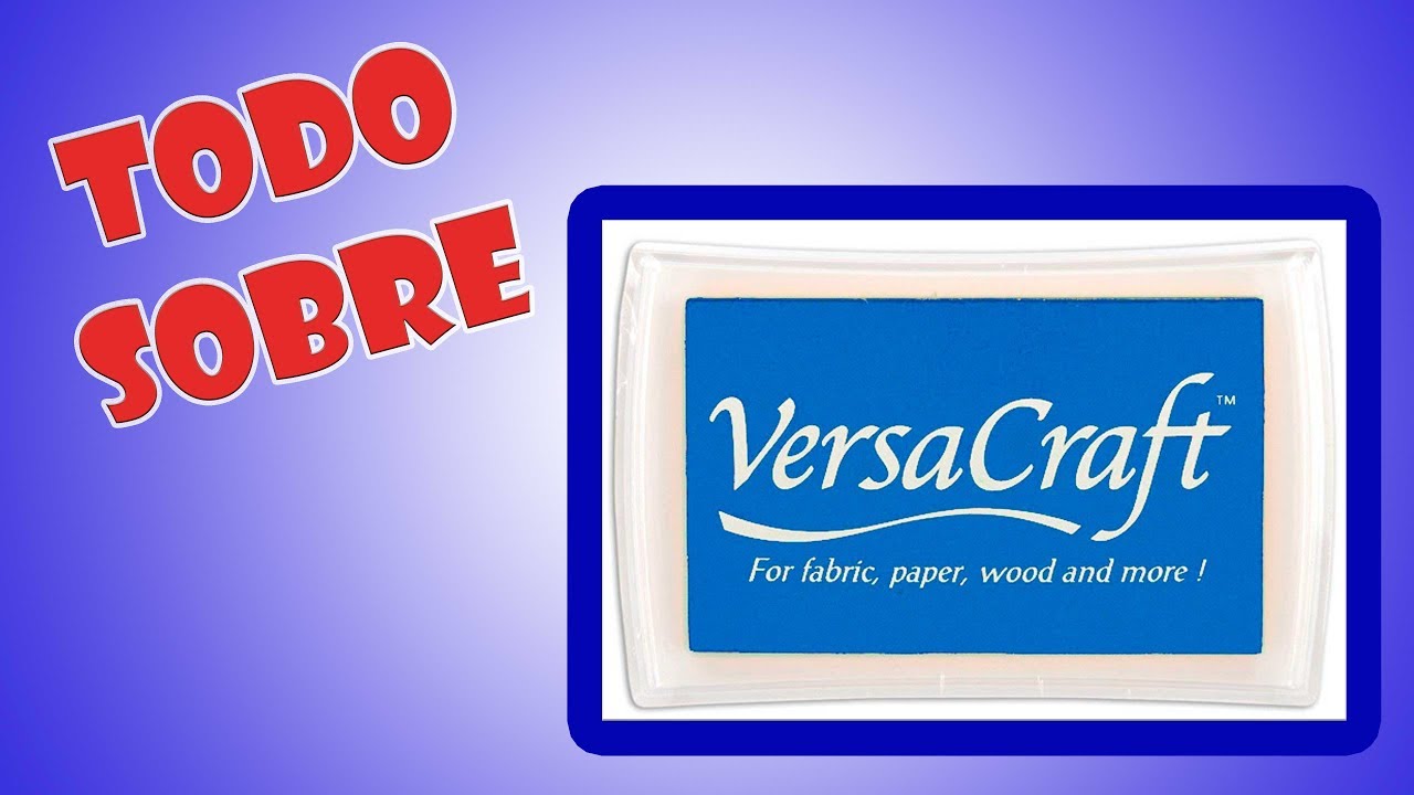 Todo sobre: Tinta Versacraft de Tsukineko. Tinta para tela, papel, cartulina, madera y m&aacute;s.