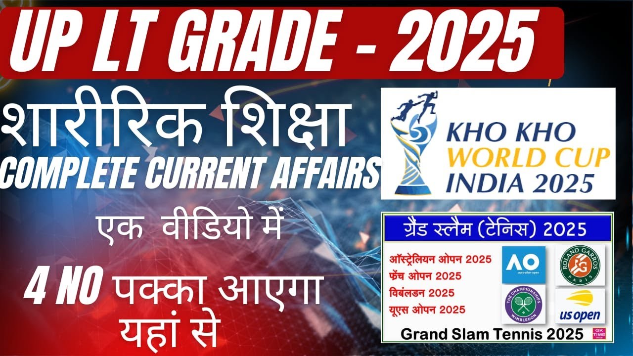 UP LT GRADE BATCH - 2026 current affairs