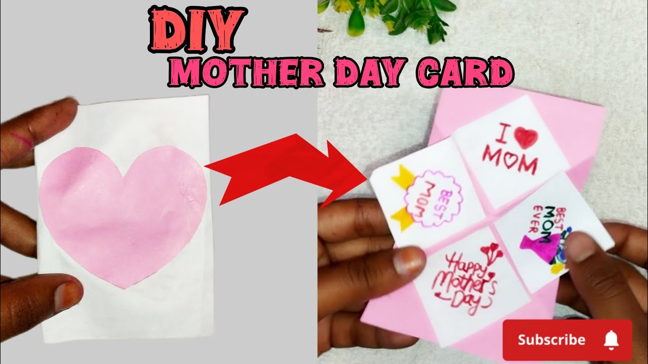 Bas 10 min me mother day card banao #diy #tranding #tranding #shortvideo #subscribe #art #viral 
