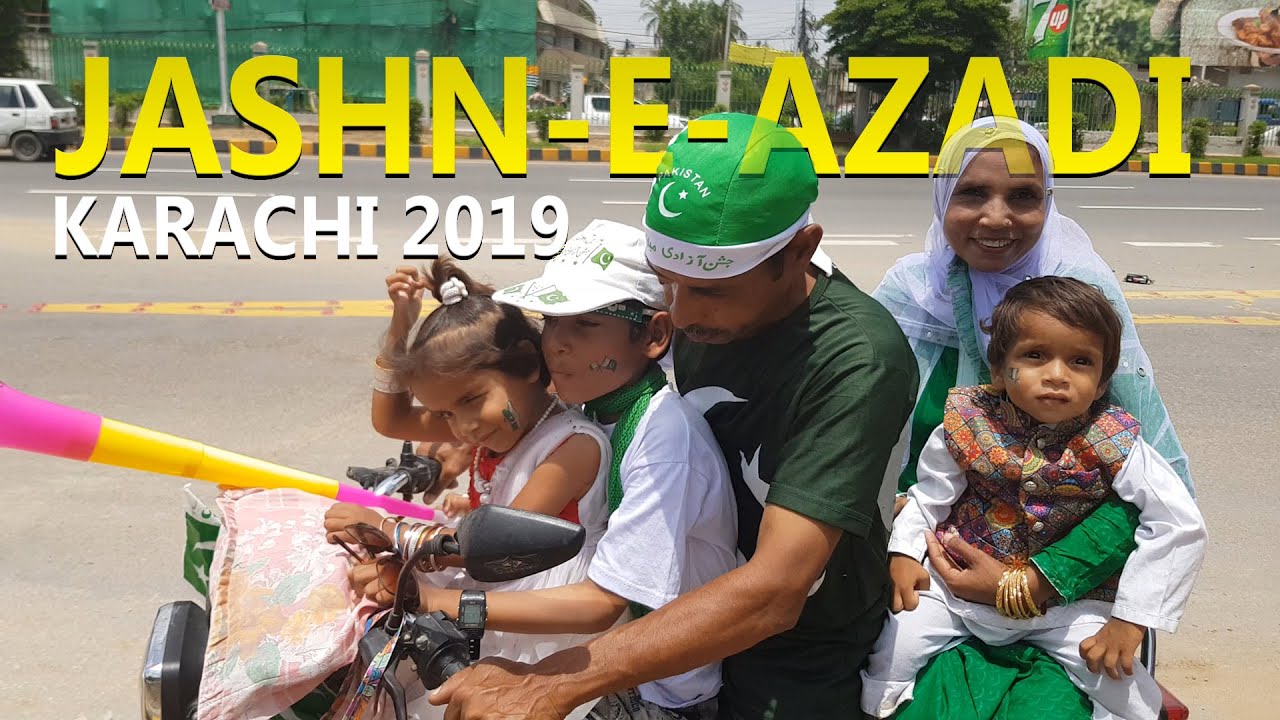 Happy Independence Day from Karachi | 14 august celebration