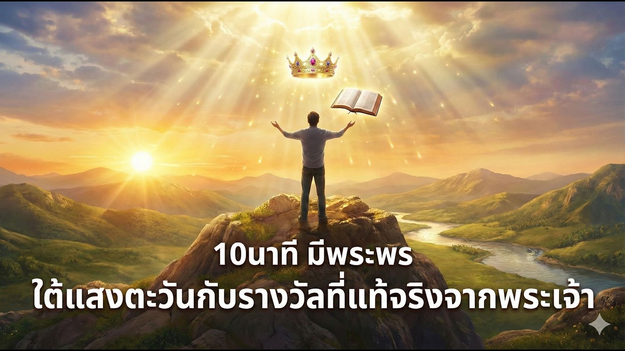 รางวัลที่แท้จริงจากพระเจ้า ภายใต้แสงตะวัน  | 10นาที มีพระพร