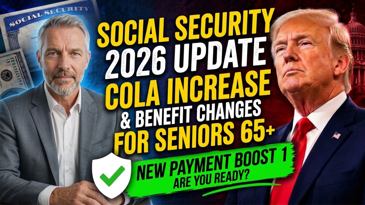 Social Security 2026 Update  COLA Increase and Benefit Changes for Seniors 65+   New Payment Boost 1