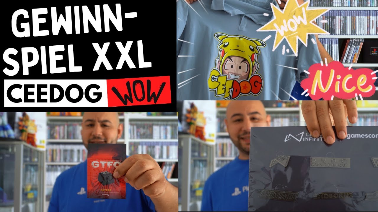 GEWINN-SPIEL XXL // CEEDOG EDITION // JEDER KANN MITMACHEN //