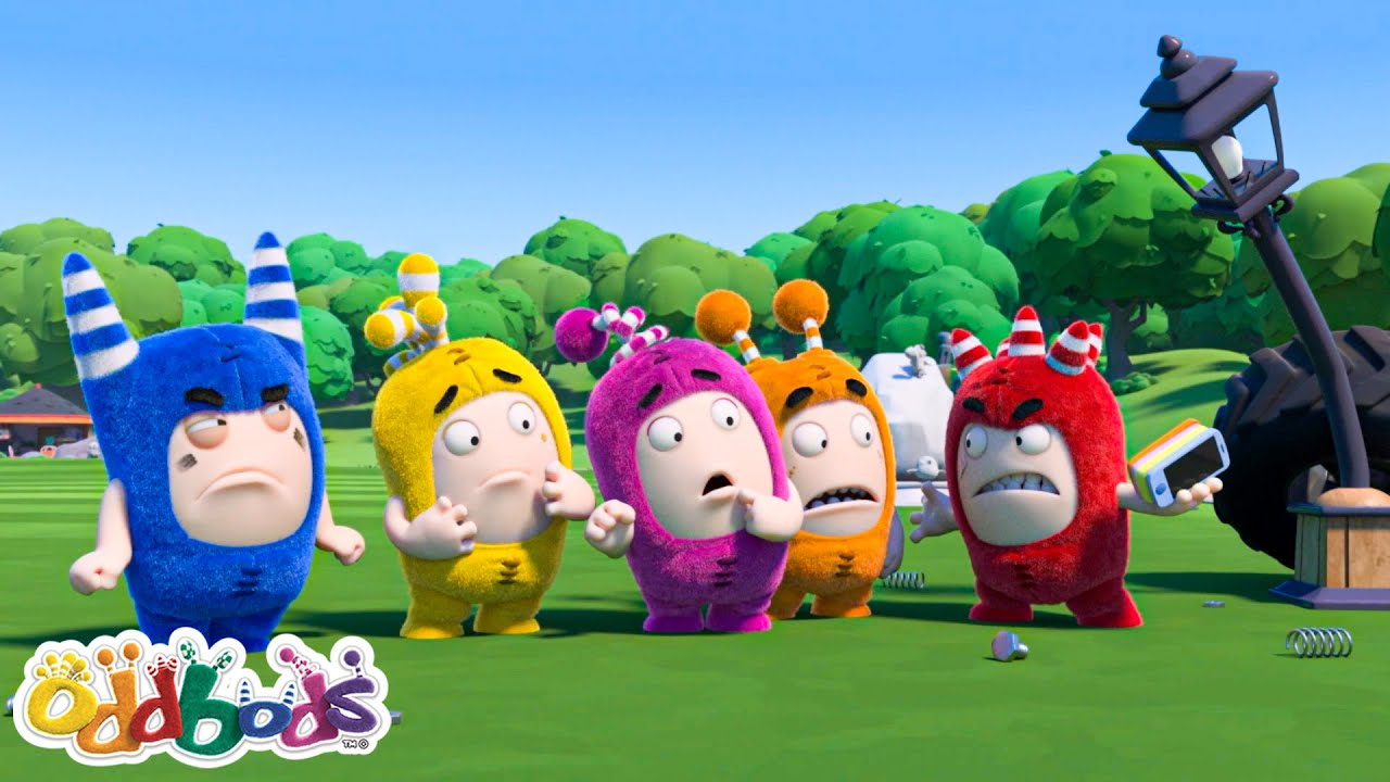 Fuse takes Everyone's Phones! | Oddbods Cartoons | Funny Cartoons For Kids