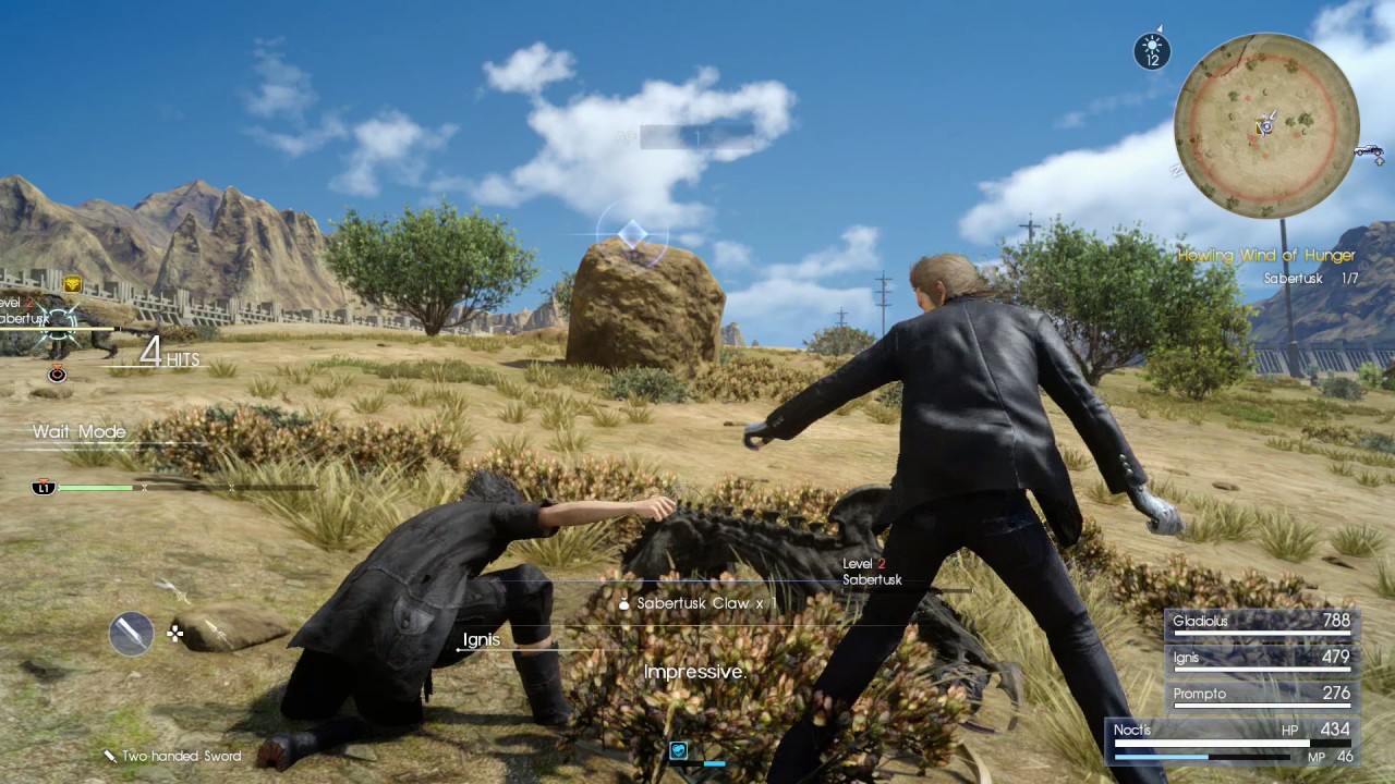 Final Fantasy XV: Howling Wind of Hunger - Hunt Walkthrough