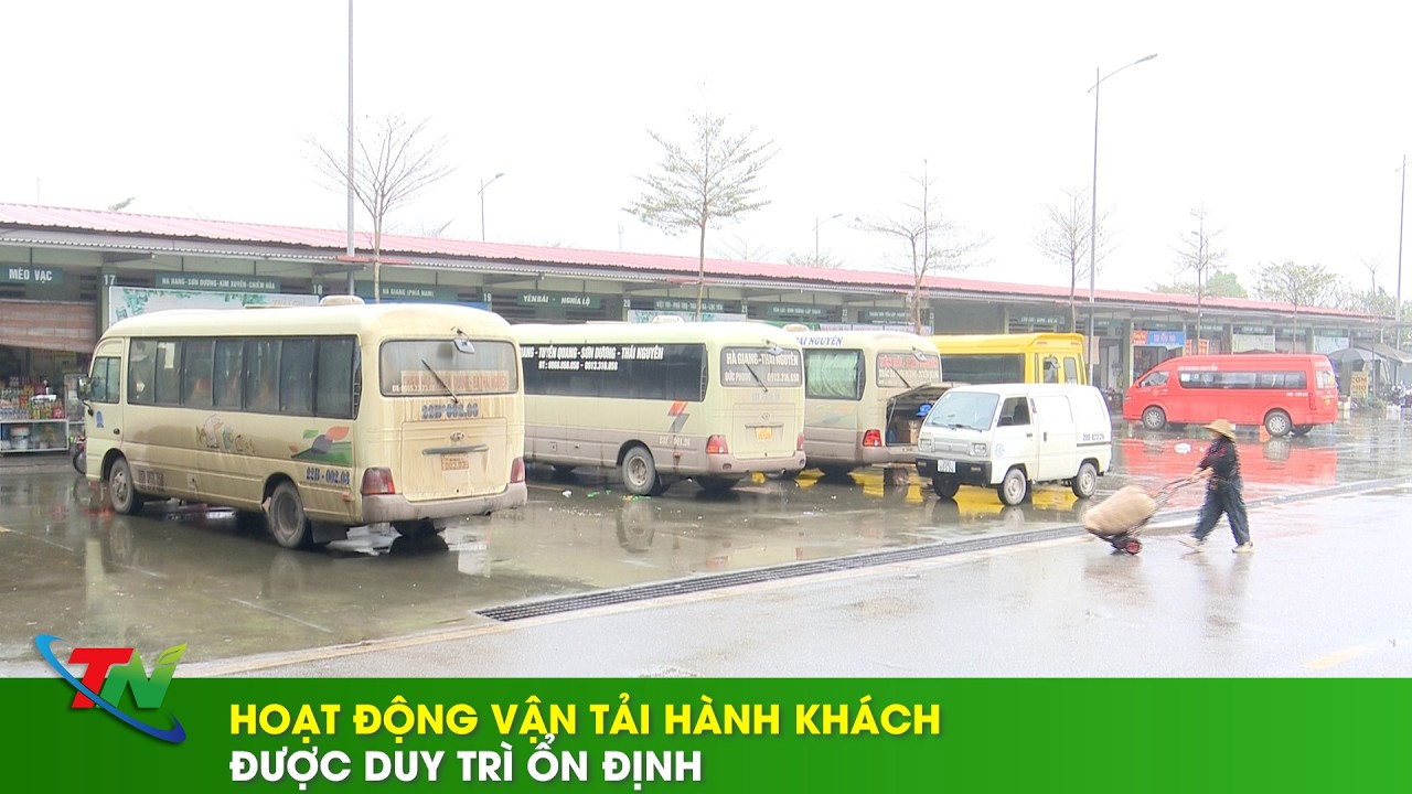 Hoạt động vận tải hành khách được duy trì ổn định