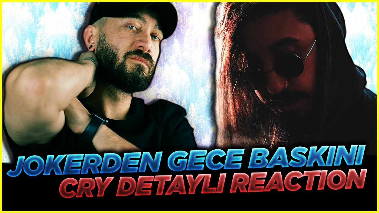 JOKER'DEN ROTAYA SERT GECE BASKINI ! CRY REACTİON #türkçerap #hiphop #reaction @jokerresmi