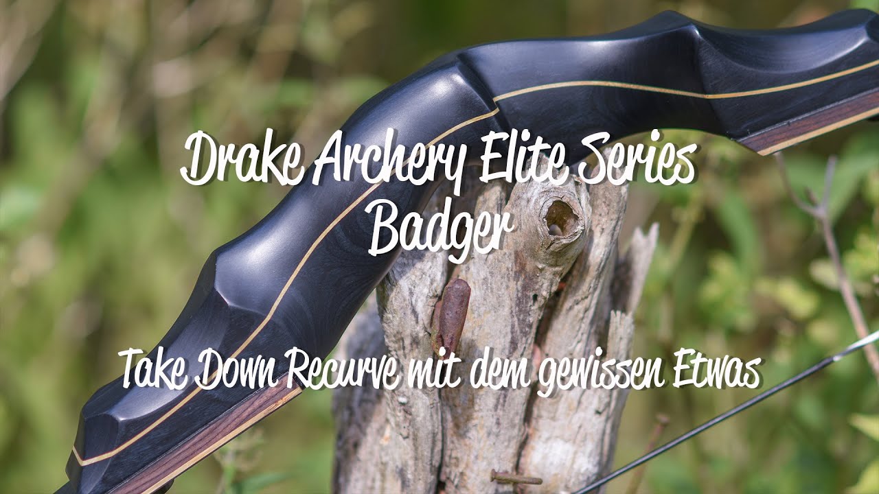 Review: Drake Archery Elite Series Badger - Take Down Recurvebogen mit dem gewissen Etwas