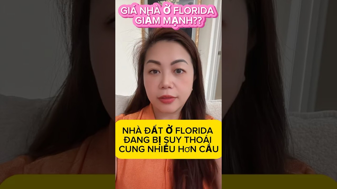 NH&Agrave; ĐẤT Ở FLORIDA ĐANG GIẢM GI&Aacute; HOẶC C&Oacute; CƠ HỘI SUY THO&Aacute;I @NancyThienUSA