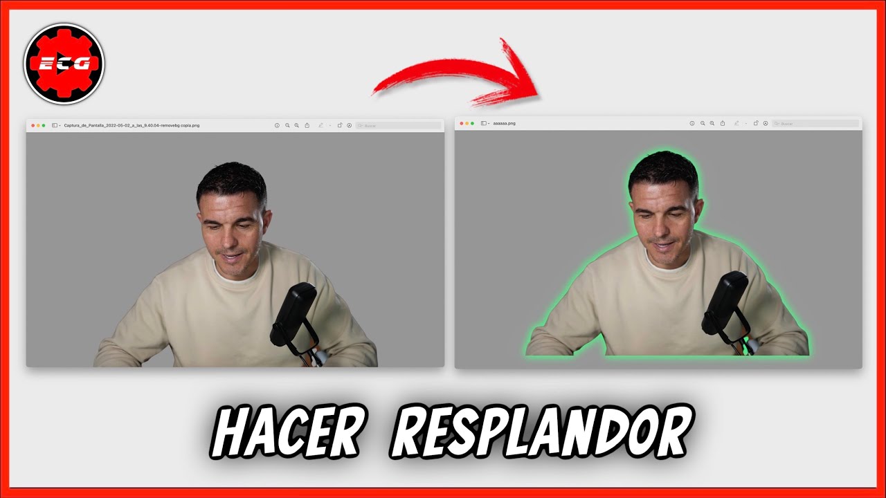Hacer sombra o resplandor en una imagen