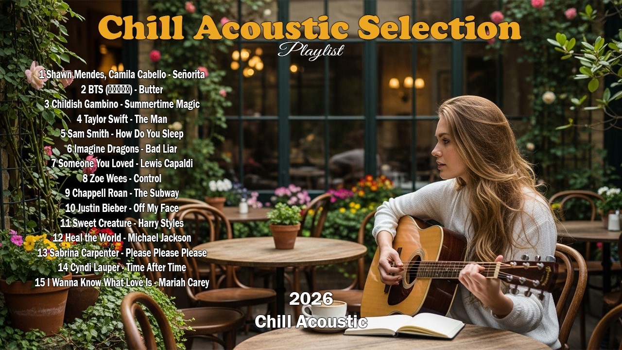 Warm Sunrise Acoustic Songs 🌅🎵 Soft Covers for Commuting, Working, and Good Mood