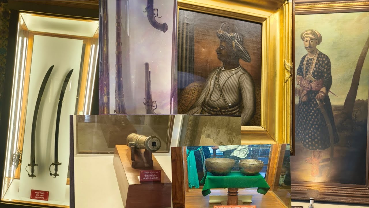 Hazrat Tipu Sultan rehmatullahi ke real hatiyar in Mysore museum#travel 