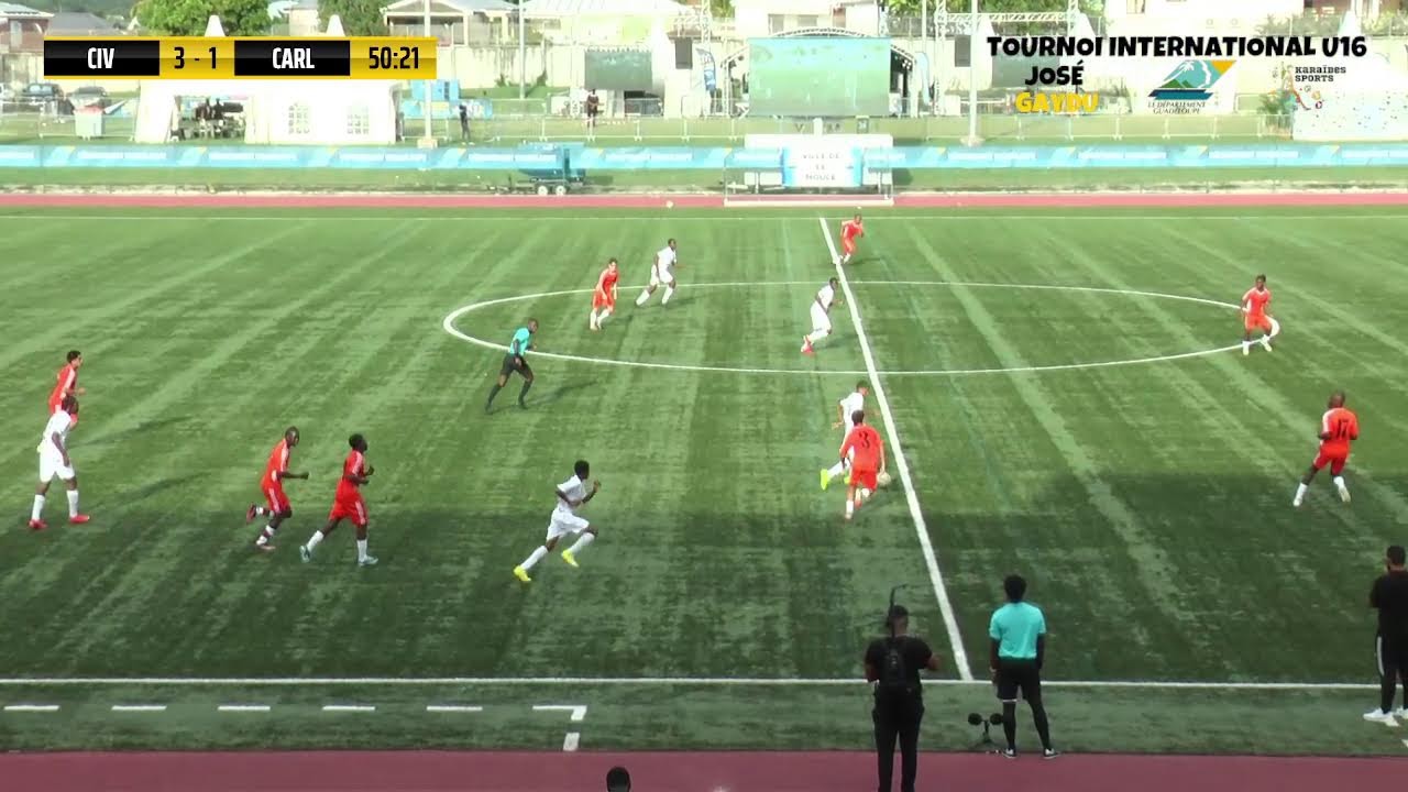 7/8 Match de Classement | COTE IVOIRE vs CARL | Tournoi International U16 - José GAYDU