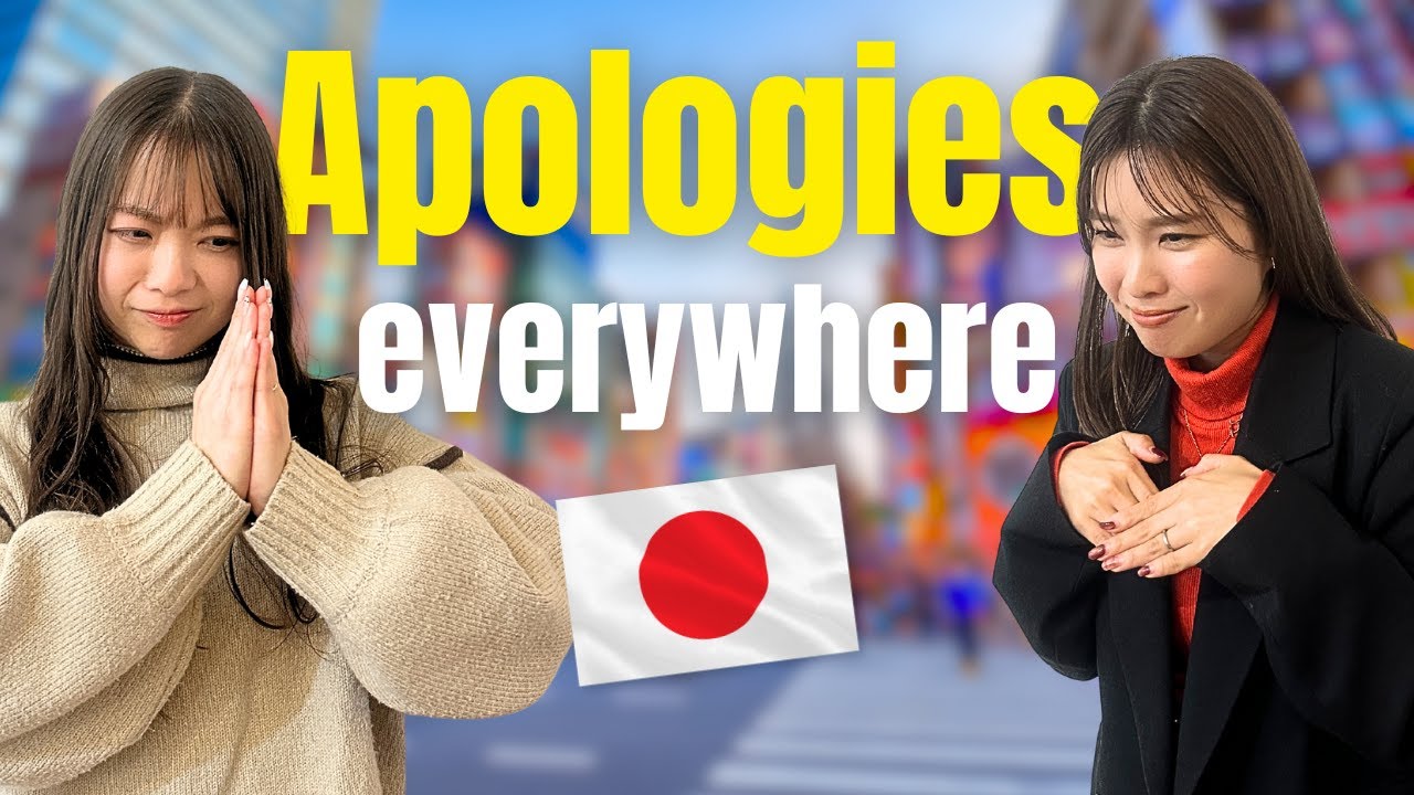 Why do Japanese Apologies so much?? | Real Japanese Conversation🇯🇵