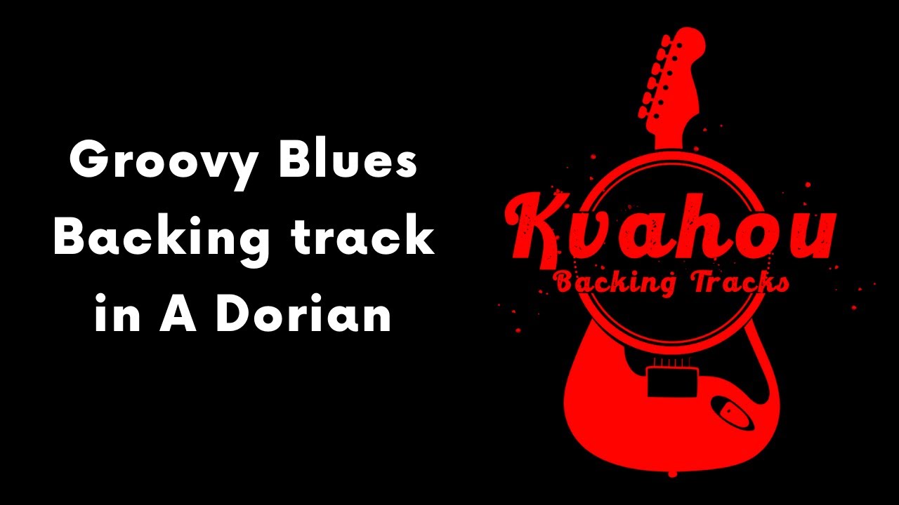 Groovy Blues Backing track in A Dorian