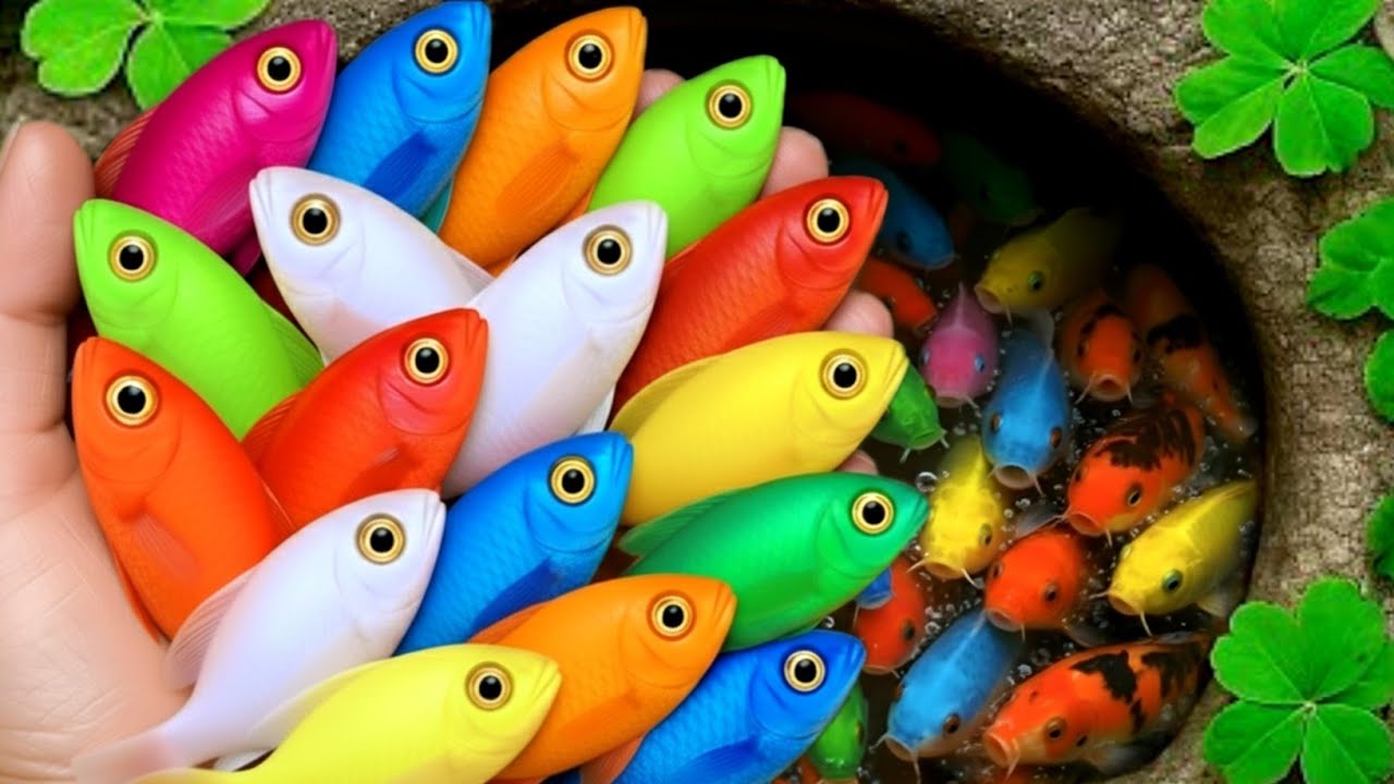 Serok Ikan Hias Warna Warni, Cupang, Glowfish, Danio, Molly, Platy, Guppy, Kura-kura, Komet, Koi