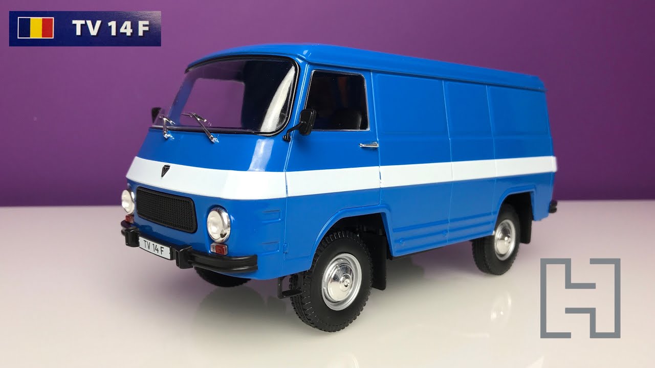 1:24 Rocar TV 14 F - Automobile de neuitat (Nr. 18) - Hachette