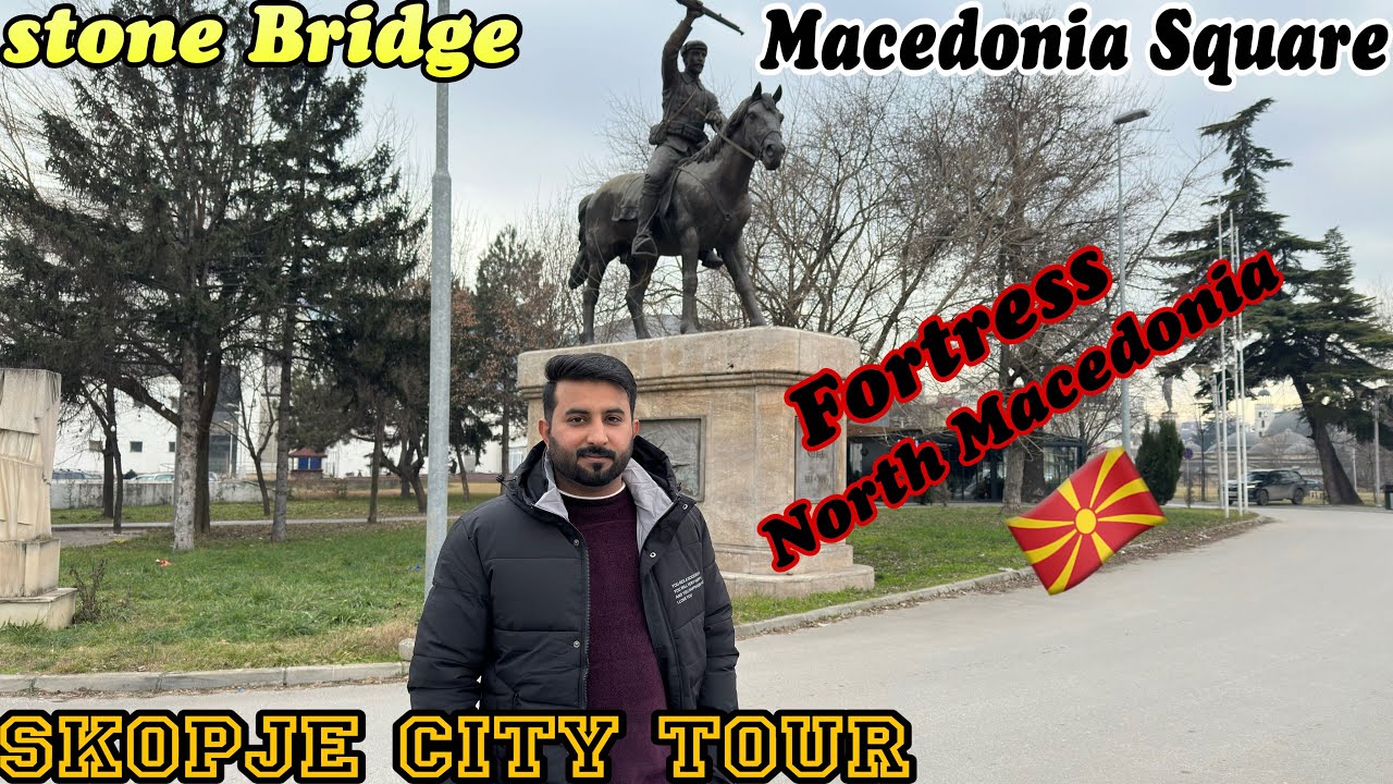 Europe Most Unusual City Skopje | Macedonian Food | Stone Bridge | Macedonia Square