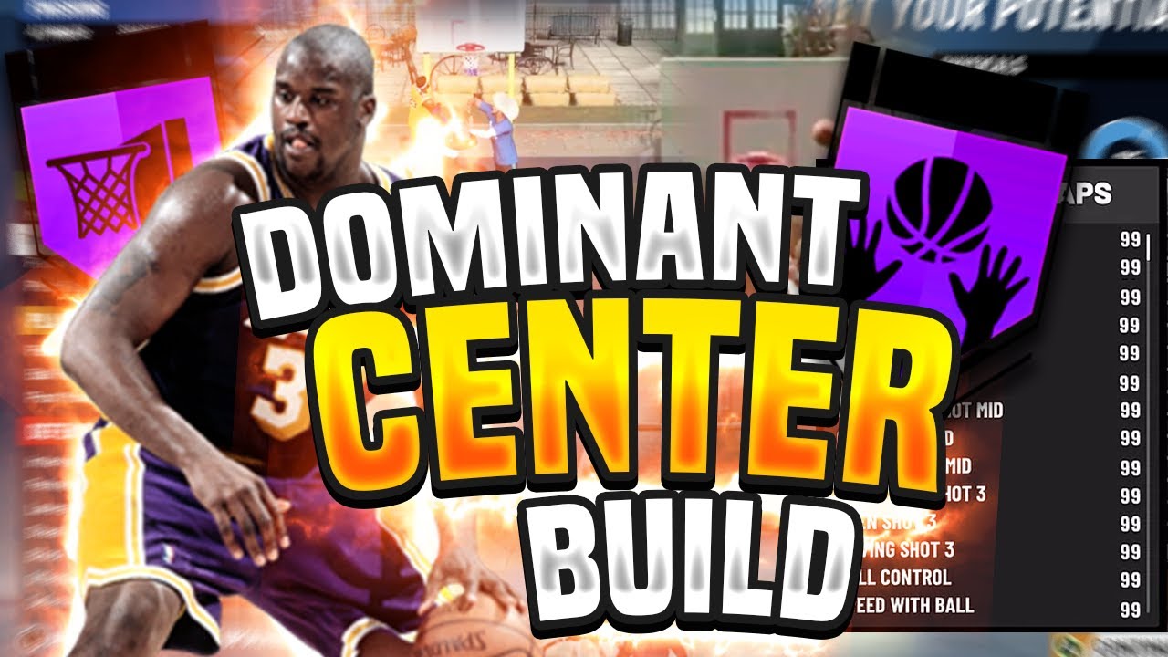 NBA 2K20 BEST INSIDE CENTER BUILD!! CANT BE STOPPED IN THE PAINT!! BUILD + ANIMATIONS!!