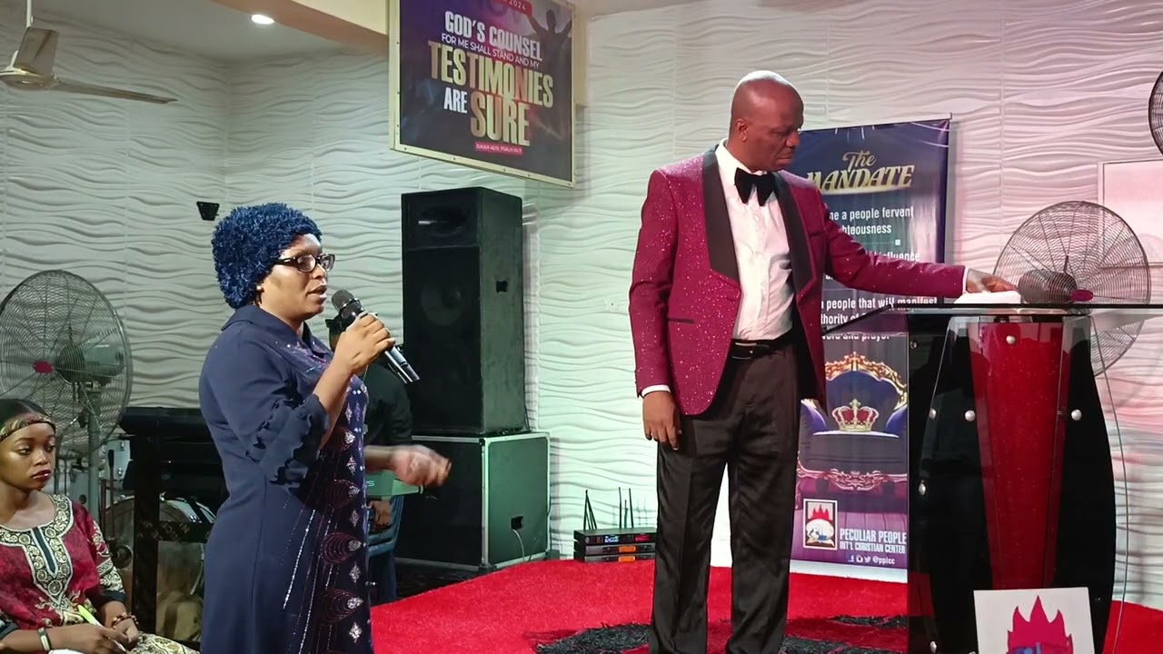 Testimony time, we give God all the Glory.