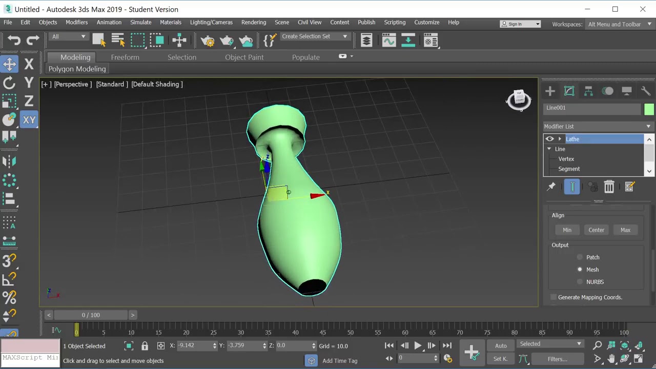 Lathe Modifier 3ds Max