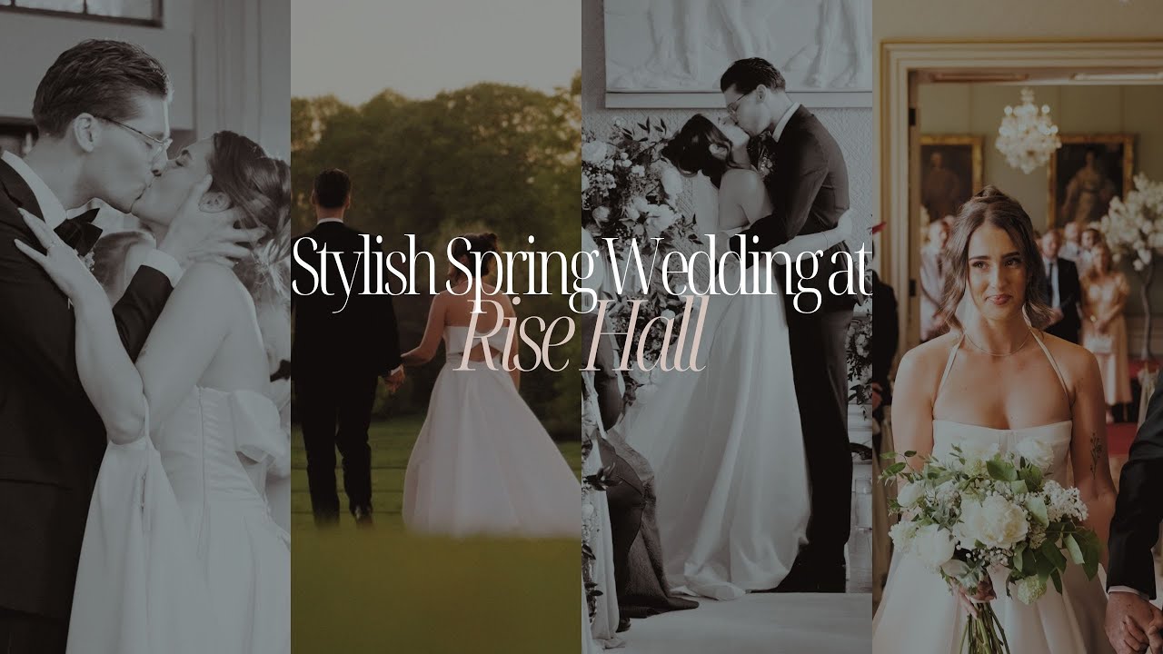 Stylish Spring Wedding at Rise Hall