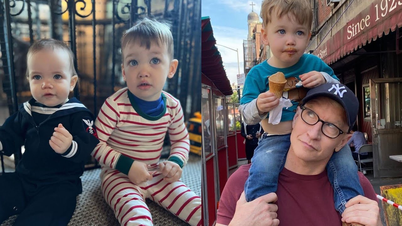 Anderson Cooper Shares Adorable Photos of Sons Wyatt and Sebastian Celebrating Christmas