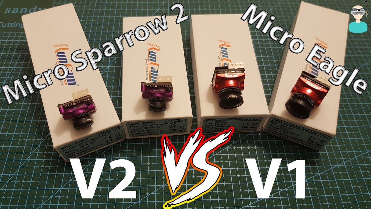 Runcam Micro Sparrow 2 & Micro Eagle Updated Versions