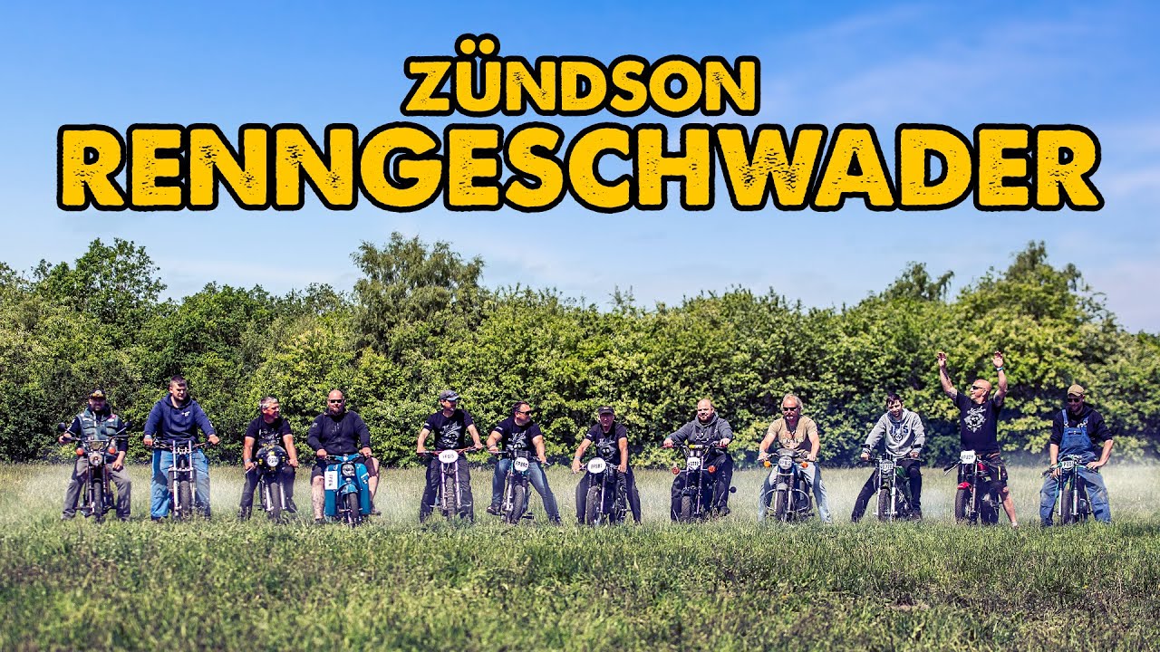 Legendäre Geschwindigkeitsjagd mit 50ccm | 1/8 Meile in Hopen | Simson S51 + Zündapp 517 = Zündson