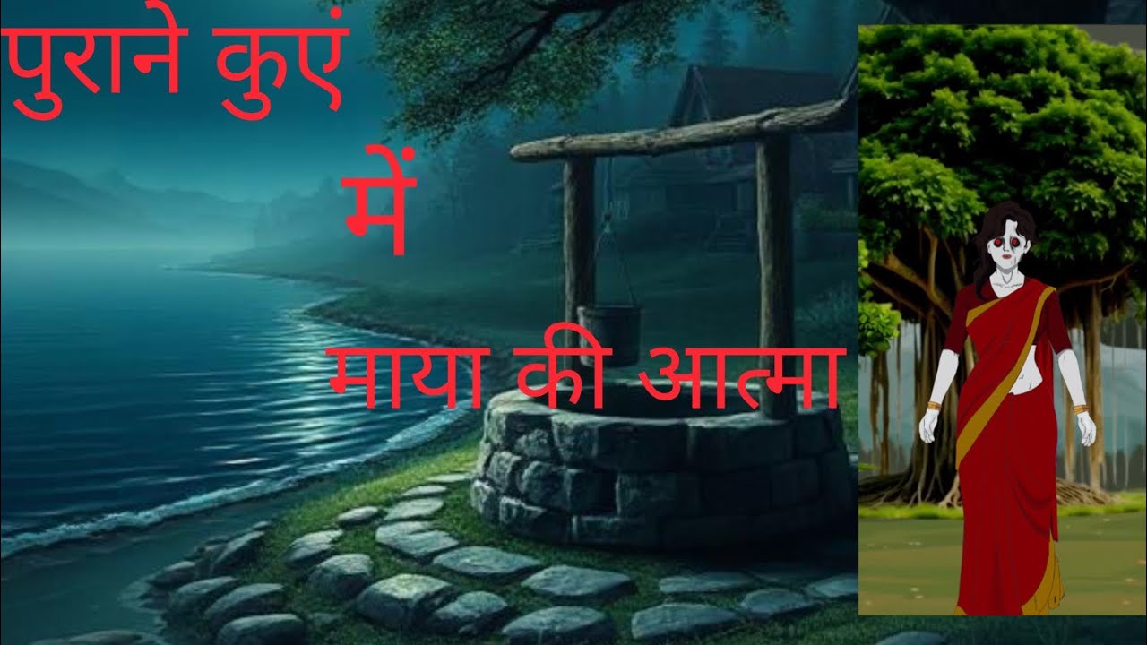 पुराने कुएं में माया की आत्मा,# horrar cartoon 