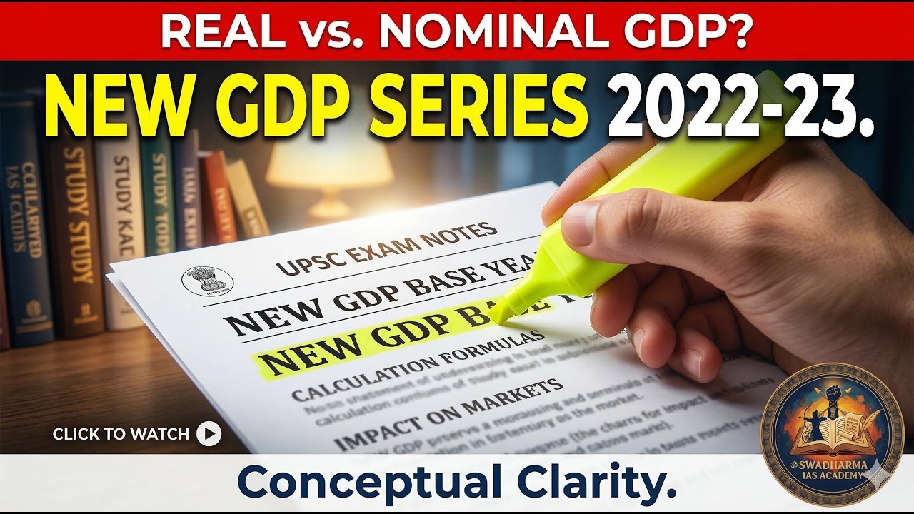 Why India Changed Its GDP Formula? | Real vs Nominal GDP, SUT & Double Deflation Explained