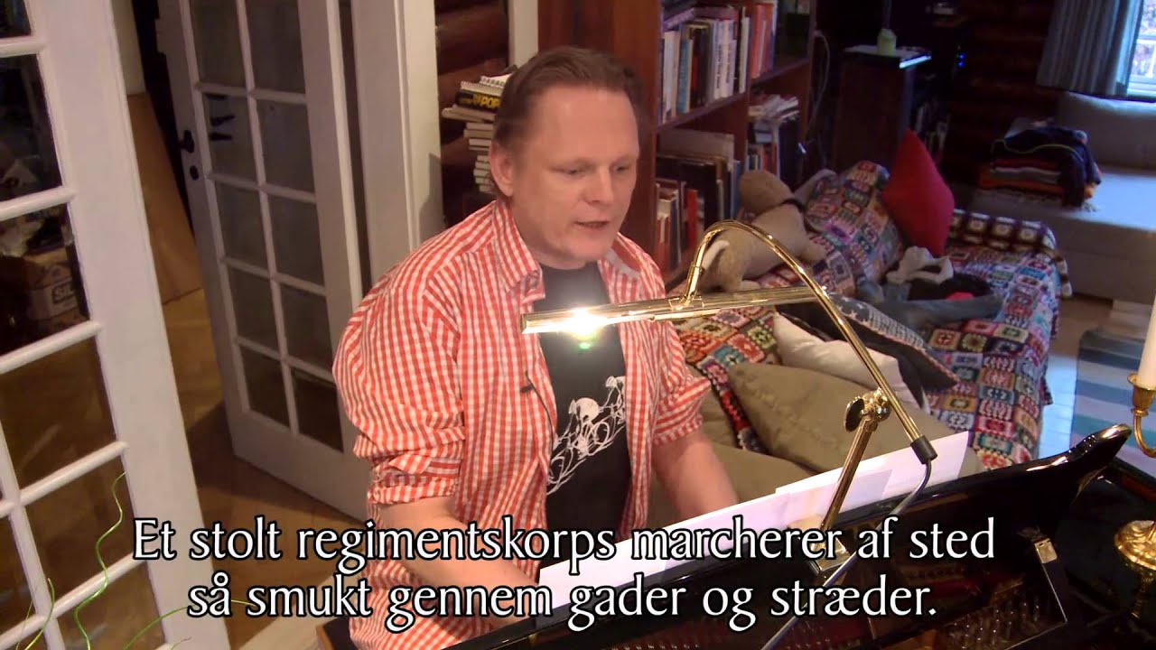 Sigurd Barrett fejrer Carl Nielsen med en nykomponeret sang i bedste Carl Nielsen-stil