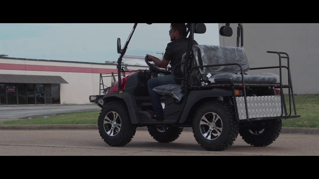 Cazador 200cc Utility Golf Cart | Overview | @pioneerpowersports