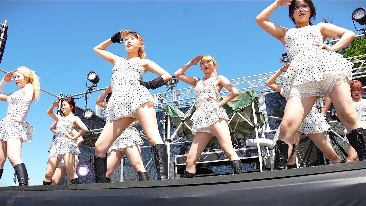 ダンス/ポニーテールとシュシュ/AKB48/Dance  ももち浜ビーチフェス2025【4K60P】