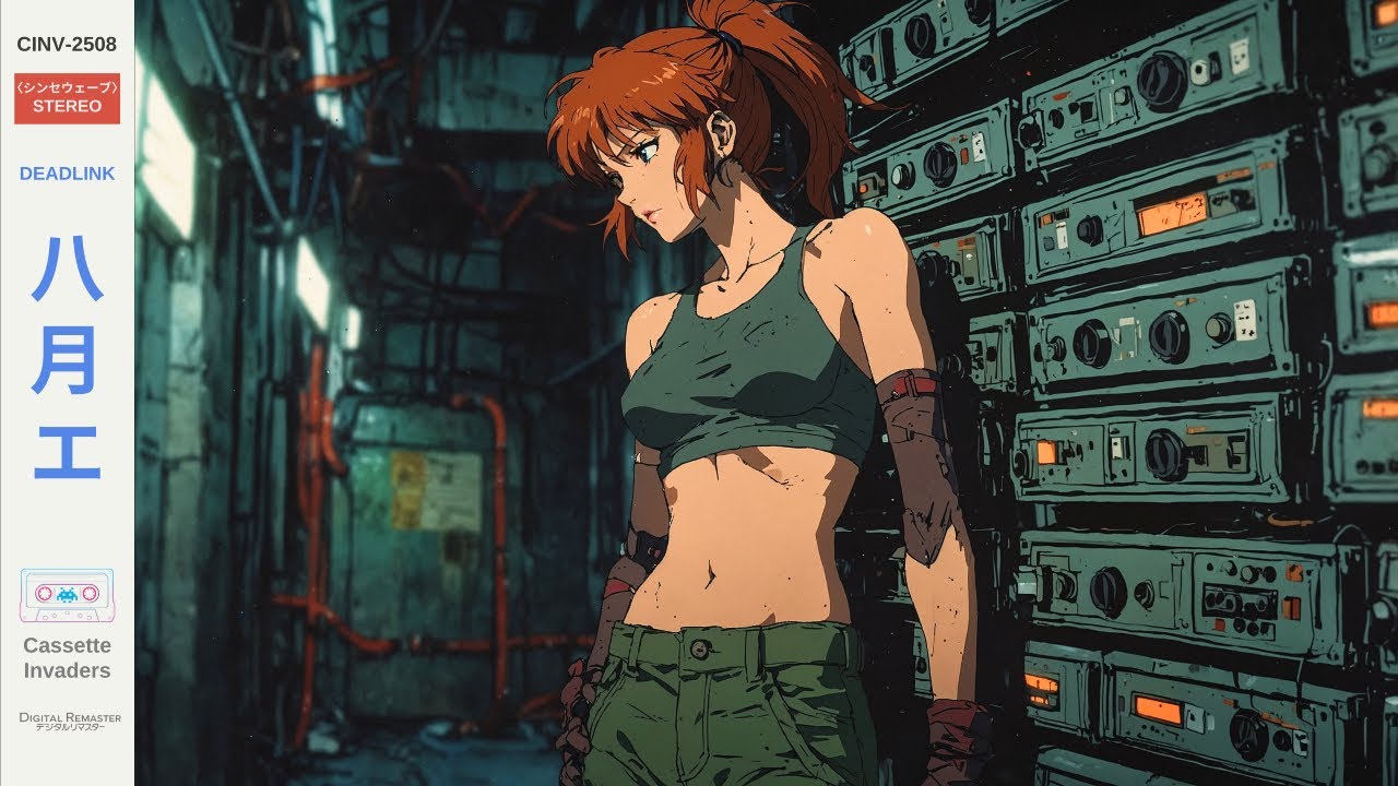 Synthwave Mix | DEADLINK | 80s Dystopian Cyberpunk Chillsynth for Deep Focus & Coding