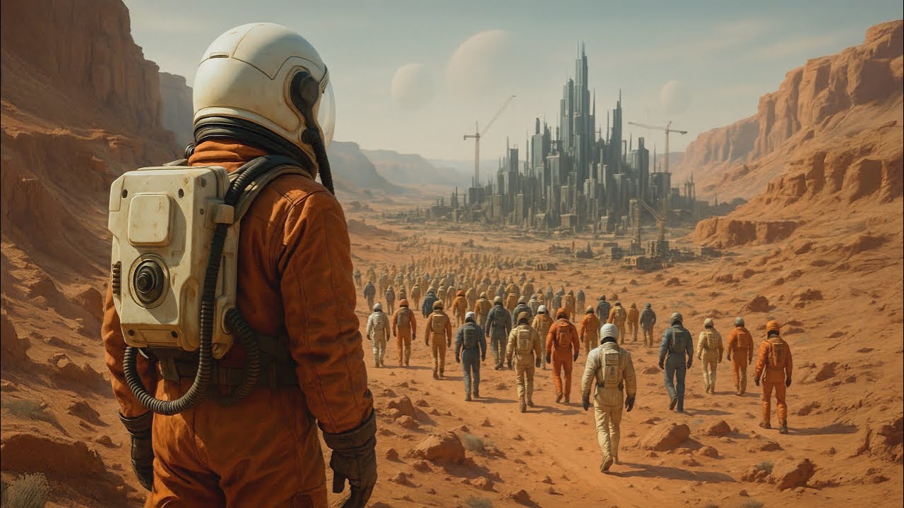 In 2050, Remnants of Humanity Moved to a Distant Planet to Reboot the Human Race Without Mistakes