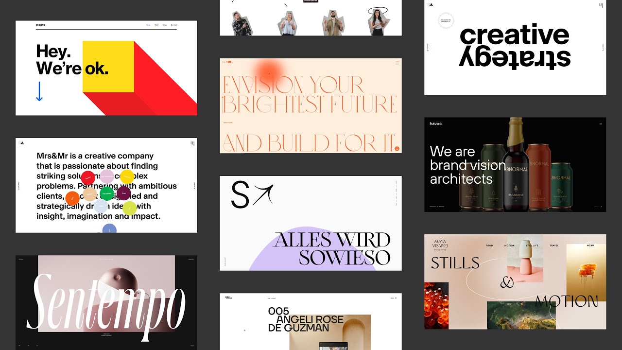 11 kreative Agenturseiten gebaut in Webflow