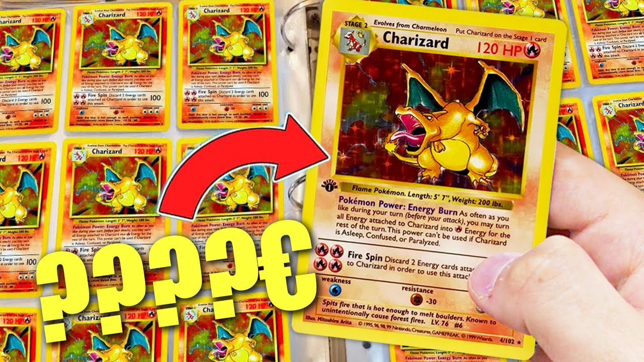 TUTTE LE MIE CARTE DI CHARIZARD PIU RARE!