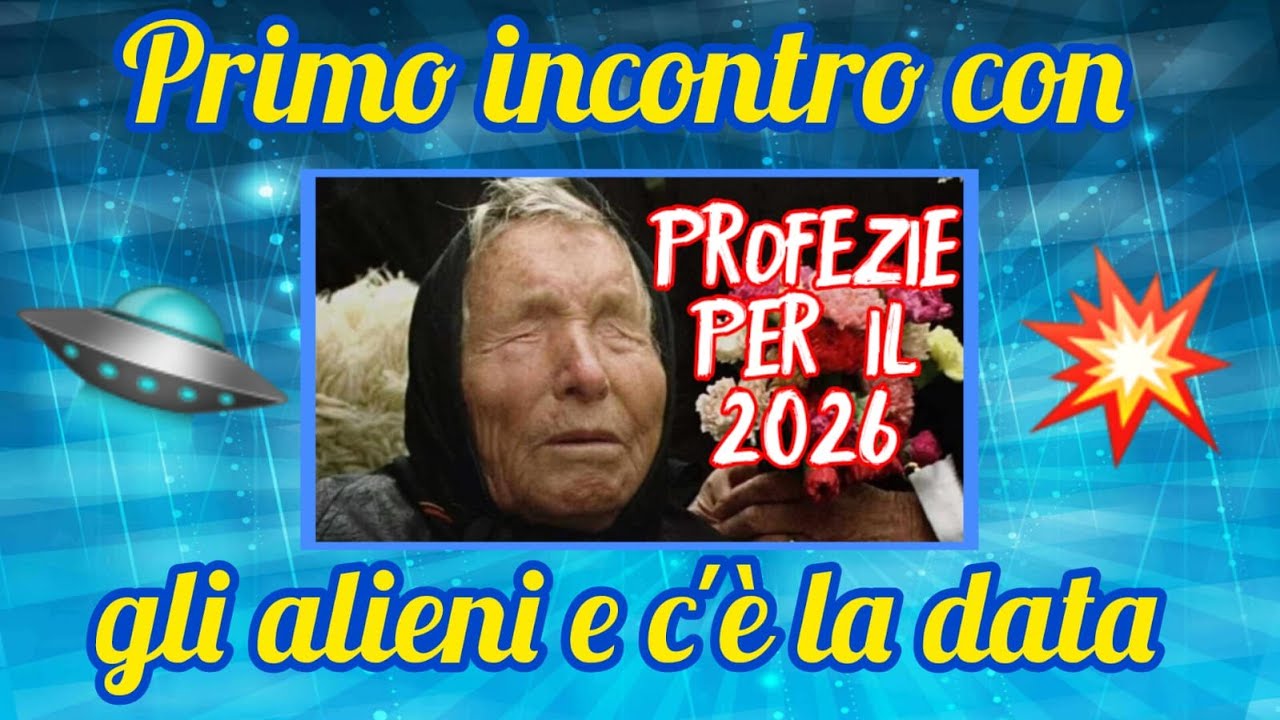 Le profezie di Baba Vanga per il 2026!