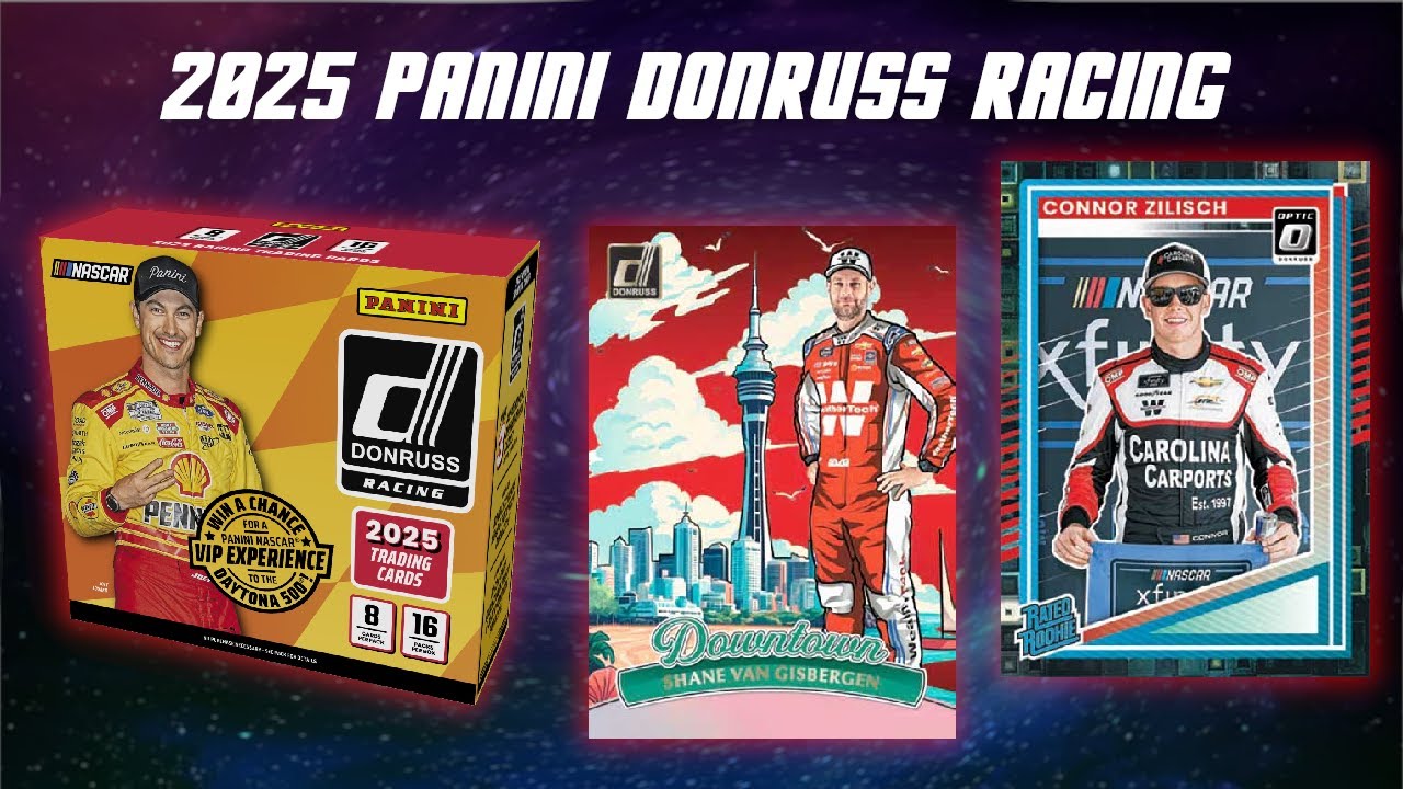 2025 Panini Donruss Racing! Incredible Box!