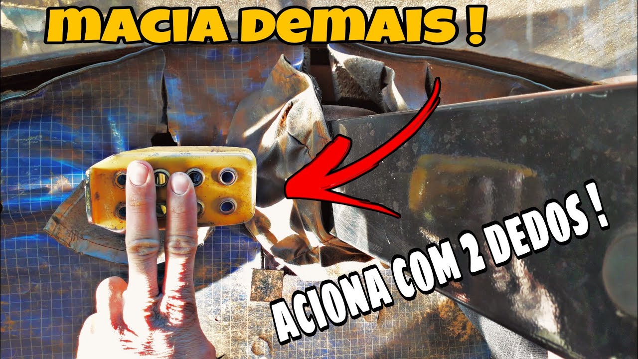 Embreagem a AR com menos de 300 reais,  como eu fiz ? NH 8055