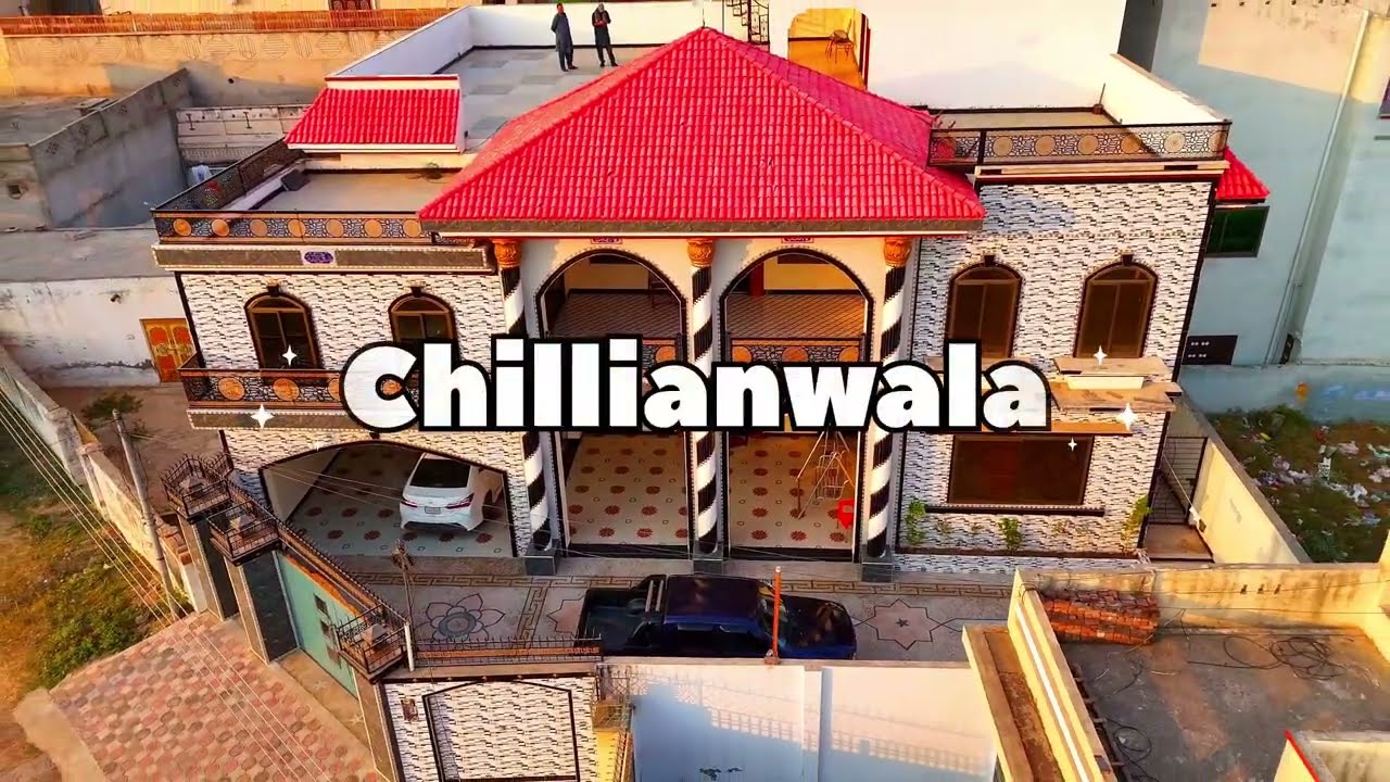 Chillianwala Village Latest Drone View | Sponsored By Mazhar Topa