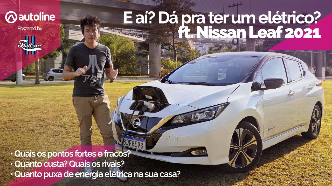 Avaliação sincera: dá para ter um carro elétrico no Brasil? Teste Nissan Leaf 2021