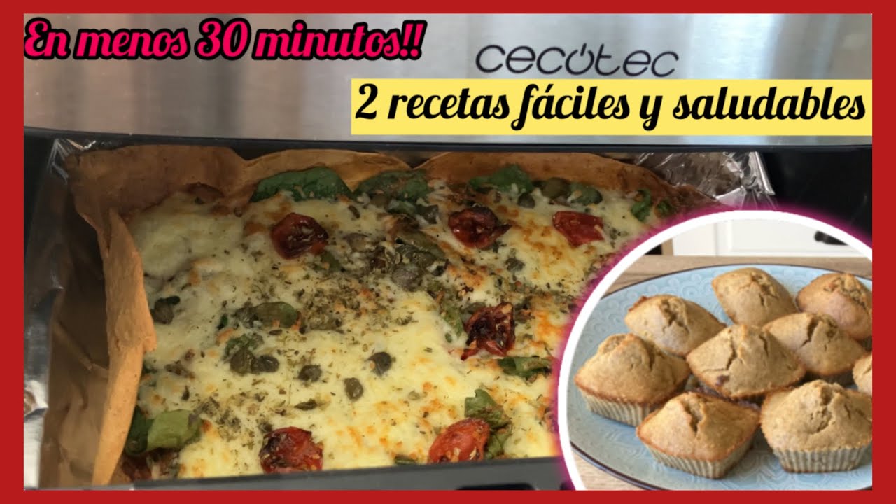 Magdalenas de Avena | Cena fácil en CECOFRY FOODCOURT 